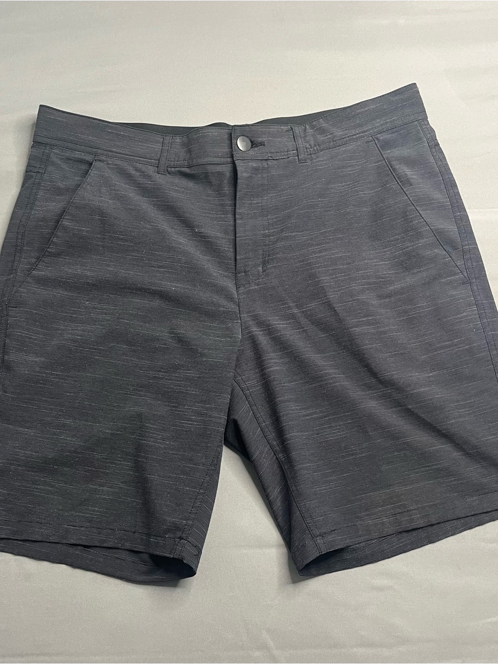 George Men's Heathered Charcoal Athletic Shorts